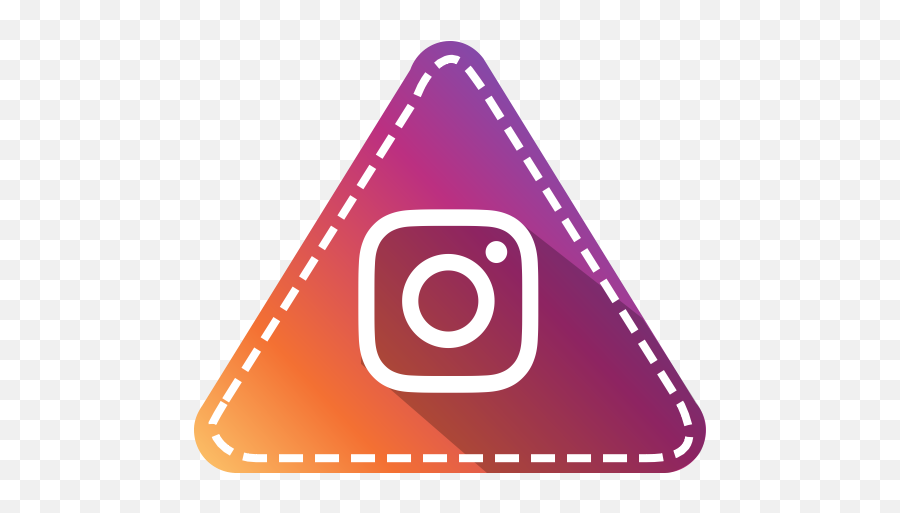 Triangle App Social Colorful Instagram Hexagon Insta Icon Emoji,Instagram App Png