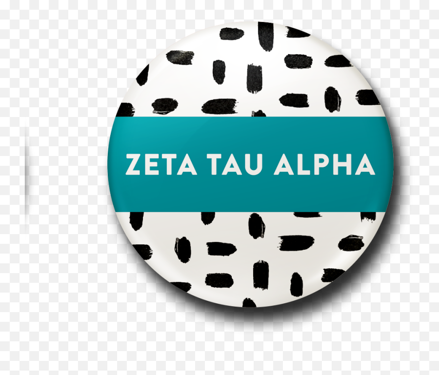 Zeta Tau Alpha Patterned Button In 2021 Alpha Patterns Emoji,Zeta Tau Alpha Logo