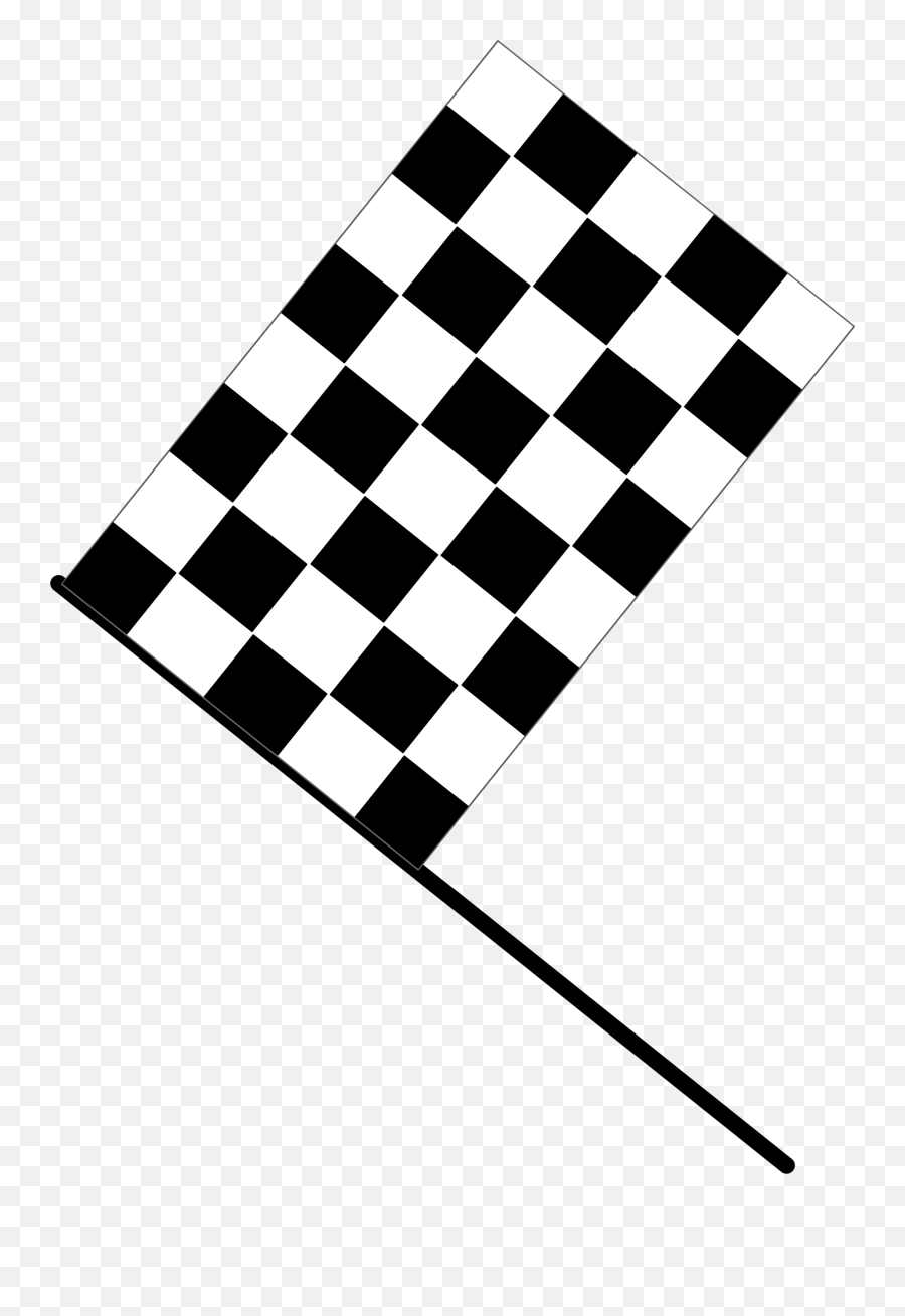 Checkered Flag Clipart Free Download Transparent Png - Checkered Flag Drawing Emoji,Flag Clipart