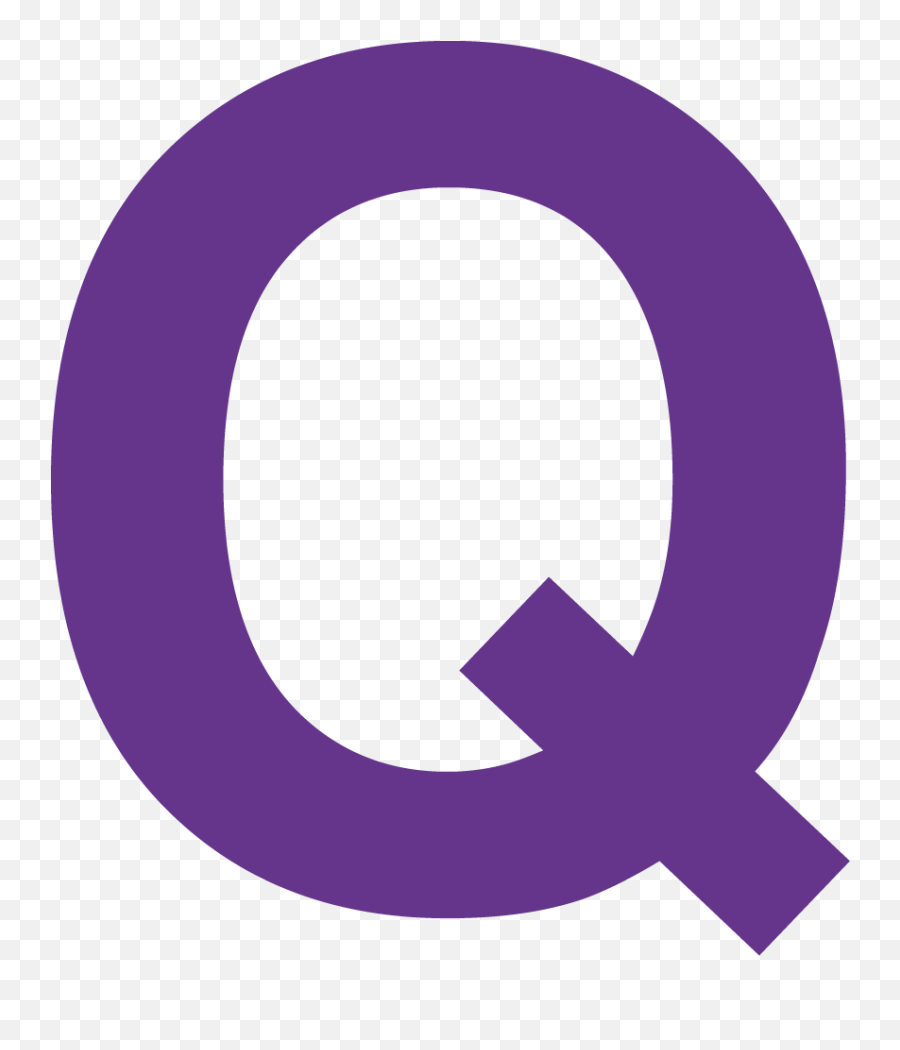 Purple Q Logo - Logo With Purple Q Emoji,Q Logo