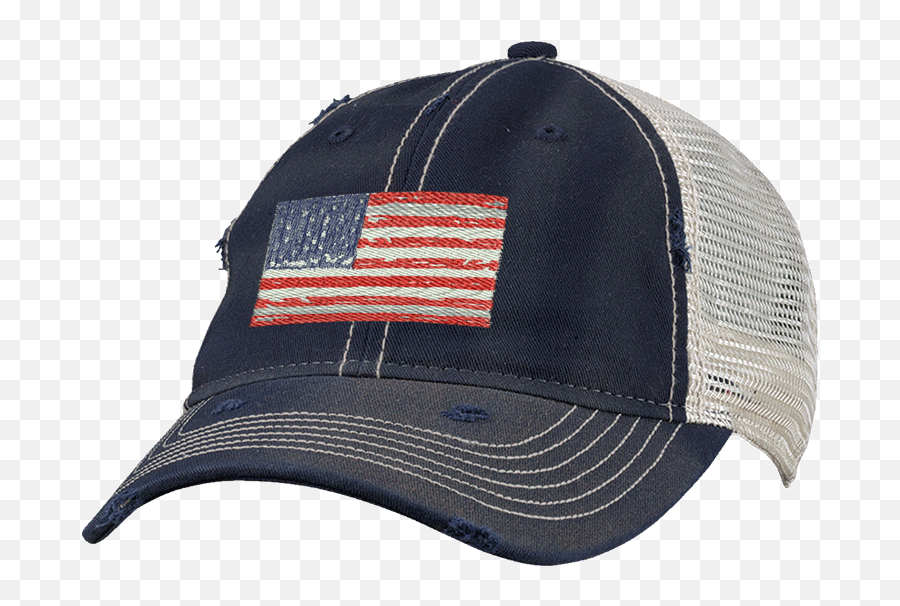 Download American Flag Hat - American Flag Hat Trucker Png American Baseball Cap Png Emoji,American Flag Transparent Background