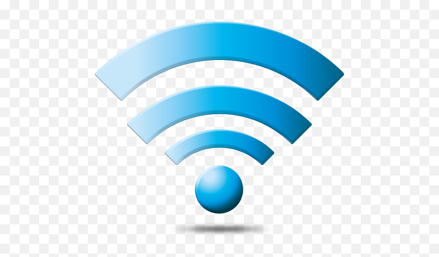 Wifi Icon Blue Png Image - Logo Transparent Background Wifi Emoji,Wifi Png