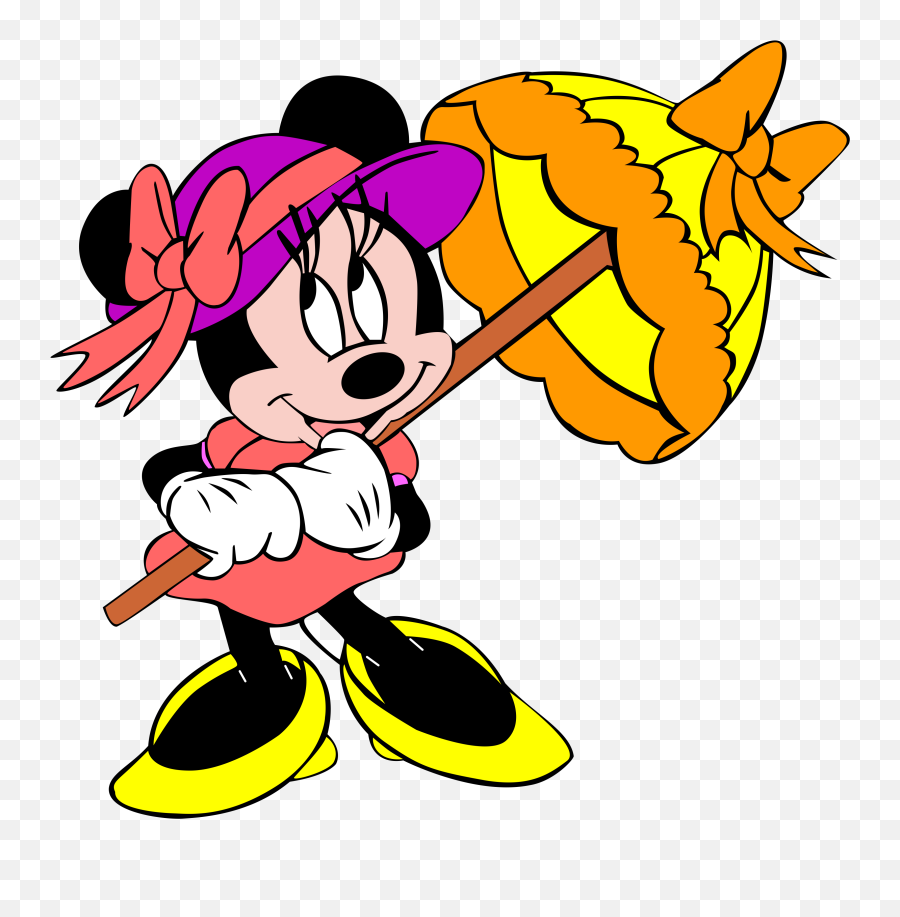 Cute Mouse - Cute Minnie Mouse Transparent Png Original Happy New Week Mickey Mouse Emoji,Mickey Mouse Transparent