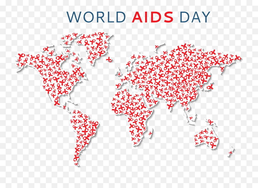 World Aids Day Clipart Free Download Transparent Png - World Map Emoji,World Clipart