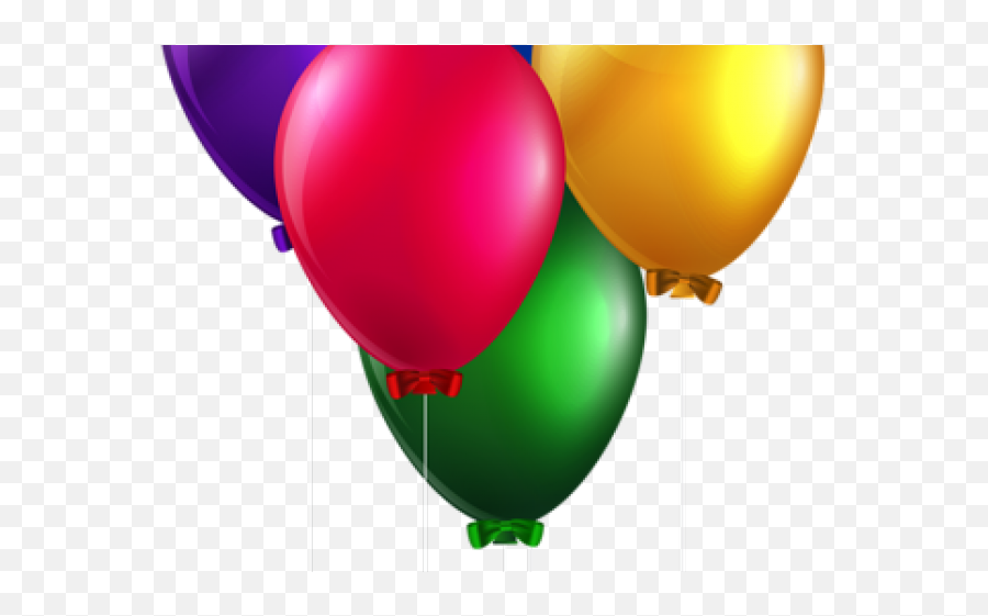 Clip Art Transparent Balloons Png Image - Transparent Background Balloon Birthday Emoji,Transparent Balloons