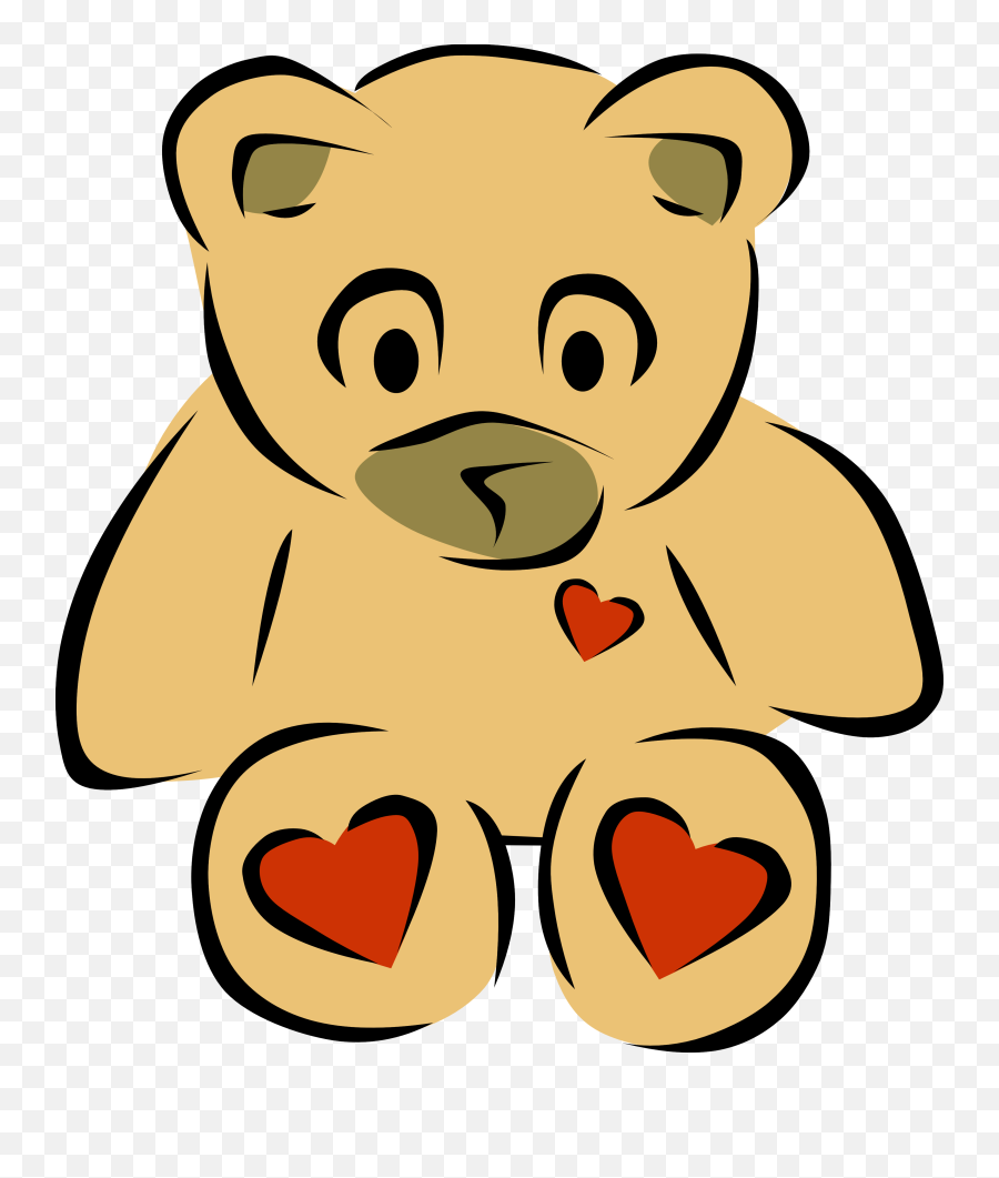 Free Openclipart Download Free Clip Art Free Clip Art On - Teddy Bear Clip Art Emoji,Free Clipart