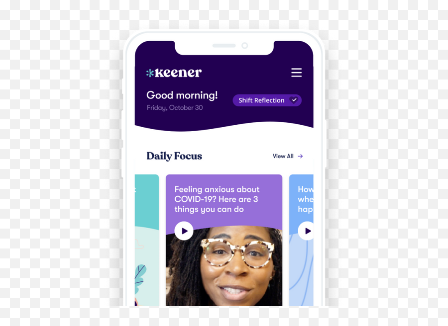 Keener The Self - Care App For Nurses Mobile Phone Emoji,Play Store Logo