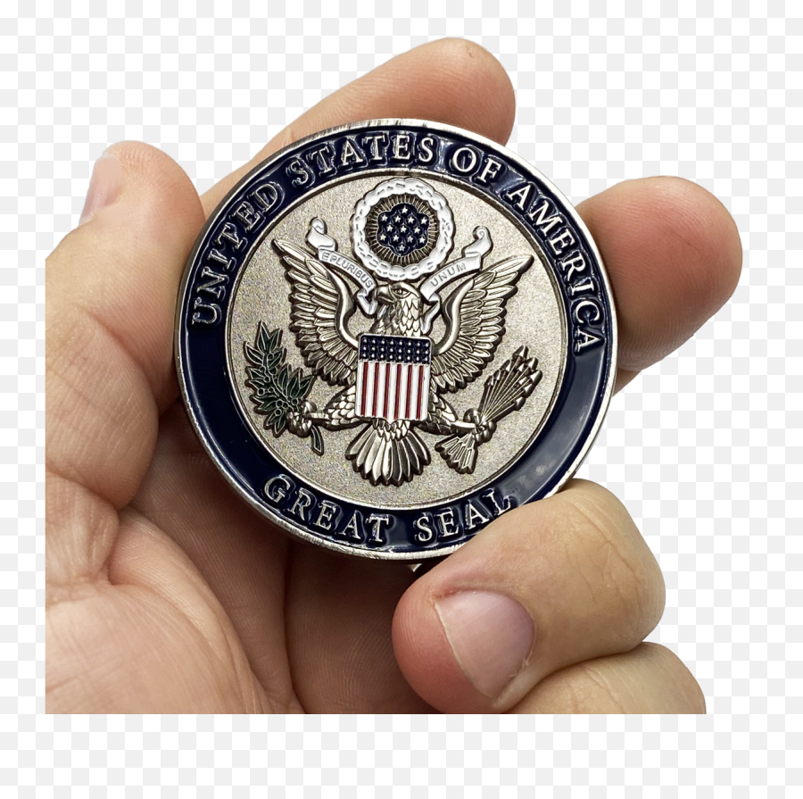 El3 - Space Force Challenge Coin Emoji,United States Space Force Logo