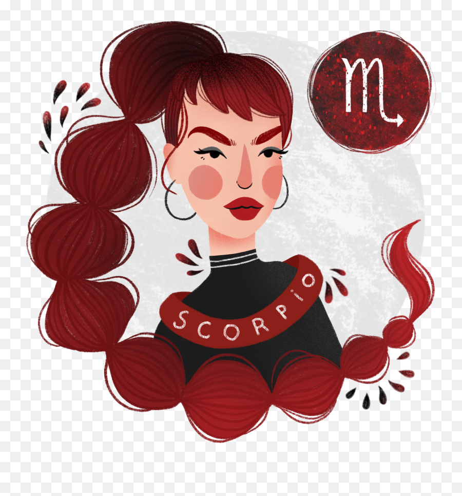 Scorpio Zodiac Illustration Art Print - Scorpio Zodiac Illustration Emoji,Society6 Logo
