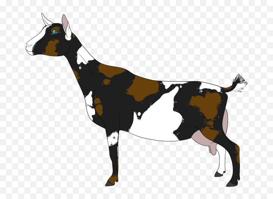 Download Nigerian Dwarf Goat Clipart 2 - Clip Art Emoji,Goat Clipart