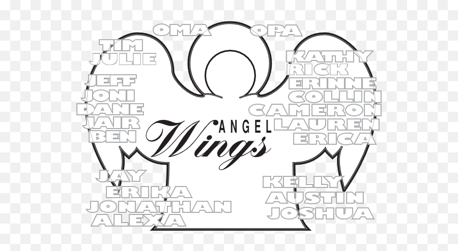 Angel Wings Names Logo Download - Angel Emoji,Angel Wings Logo