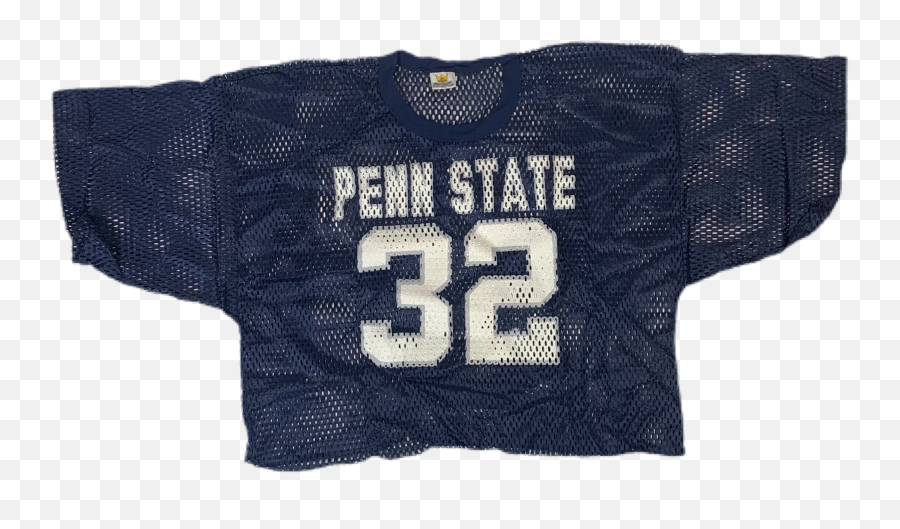 Vintage Penn State Sand - Knit 12 Practice Football Jersey Solid Emoji,Penn State Football Logo