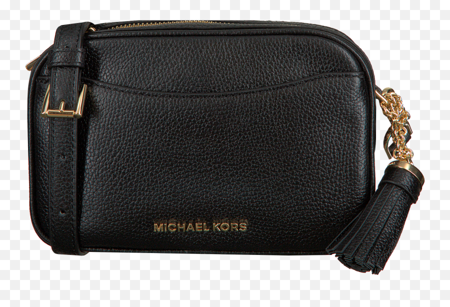 Black Michael Kors Shoulder Bag Sm Cmra - Crossbody Emoji,Michael Kors Logo Bag