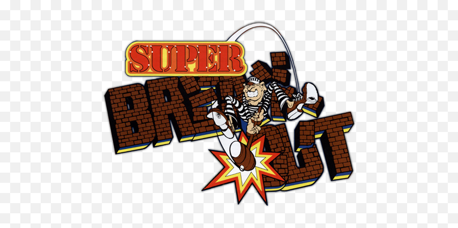Super Breakout Logo - Australiafasr Super Breakout Arcade Flyer Emoji,8 Bit Logos