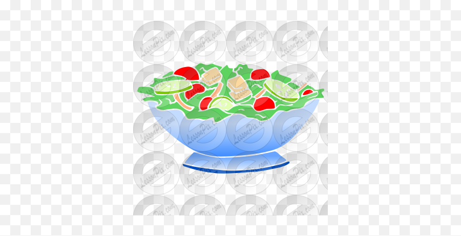 Salad Stencil For Classroom Therapy Use - Great Salad Clipart Fitness Nutrition Emoji,Salad Clipart