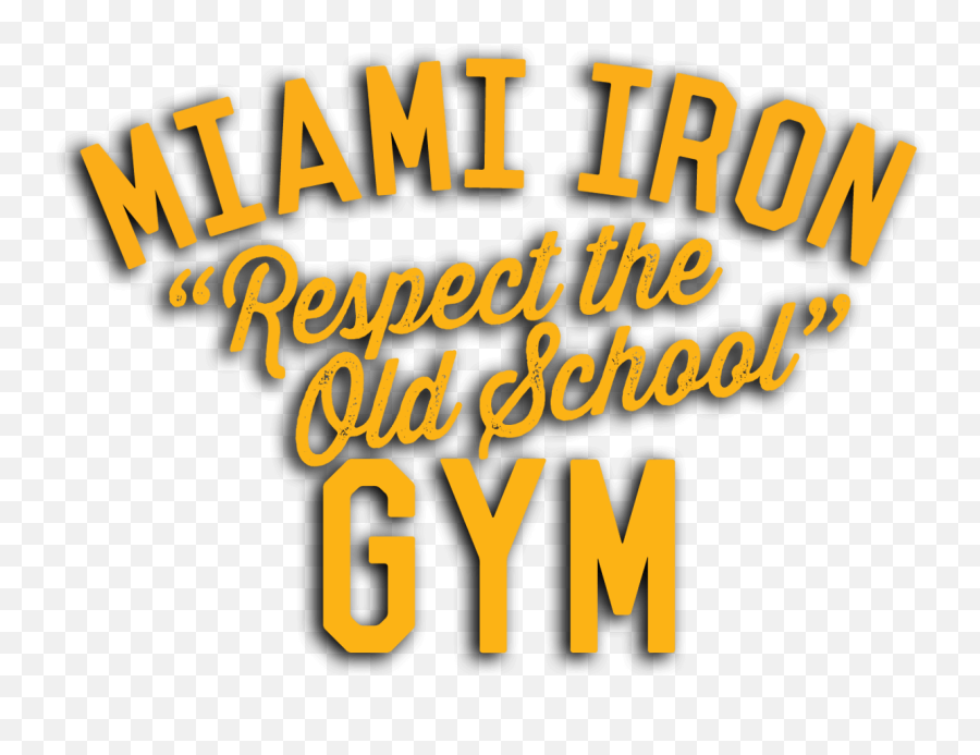 Miami Iron Gym Logo - Miami Iron Gym Logo Emoji,Gym Logo
