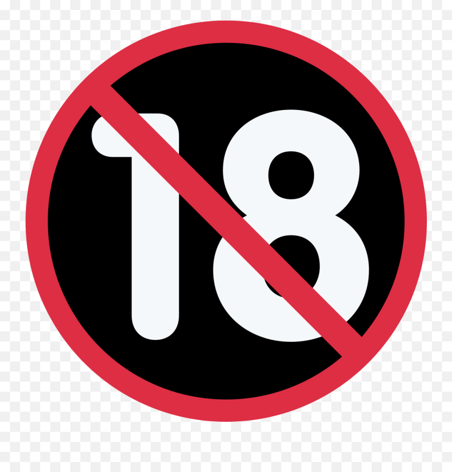 No One Under Eighteen Emoji - What Emoji,No Emoji Png