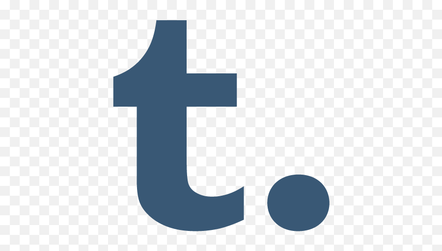 Tumblr - Social Media Logos Transparent 512x512 Png Emoji,Social Media Symbols Png