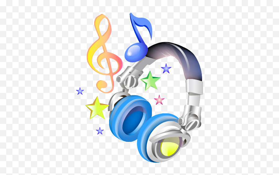 Vector Cartoon Music Headphones 500500 Transprent - Vector Emoji,Cartoon Headphones Png