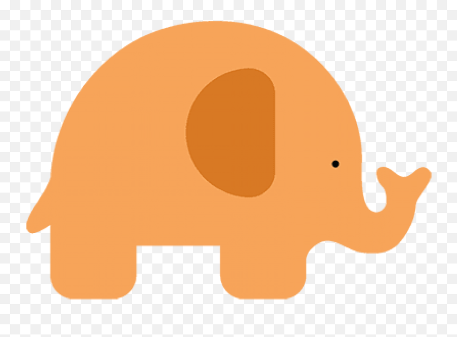 Free Png Download Baby Elephant Silhouette Png Images - Animal Figure Emoji,Baby Elephant Clipart