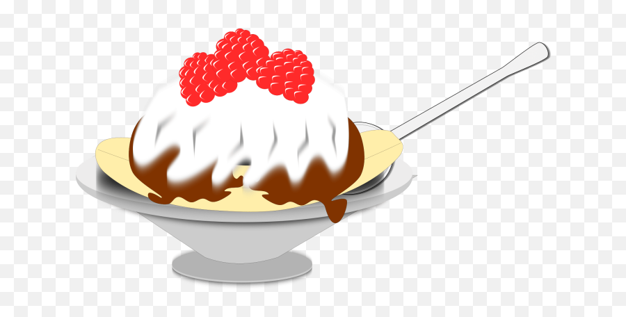 Sundae - Public Domain Royalty Free Clipart Images Dessert Cream Emoji,Ice Cream Sundae Clipart
