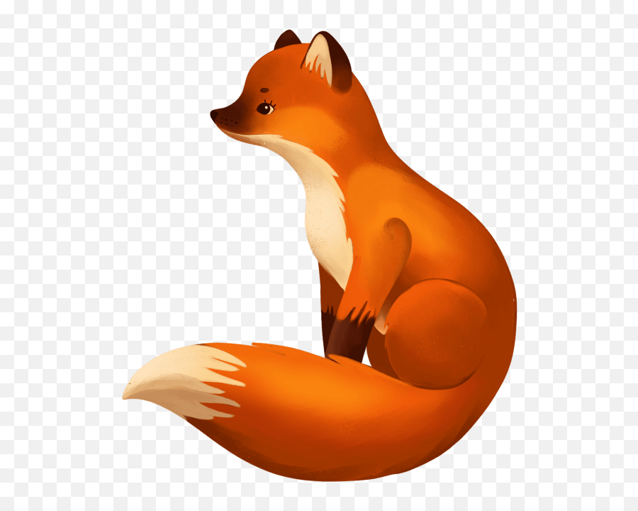 Fox Clipart - Red Fox Emoji,Fox Clipart