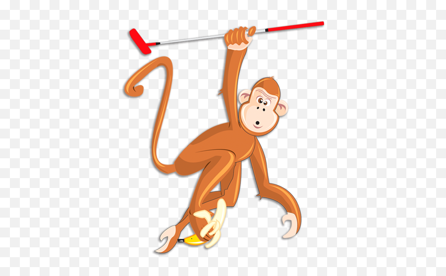 Jungle Safari - Myrtle Beach Family Golf Myrtle Beach Sc Monkey With Golf Club Clipart Emoji,Pink Safari Logo