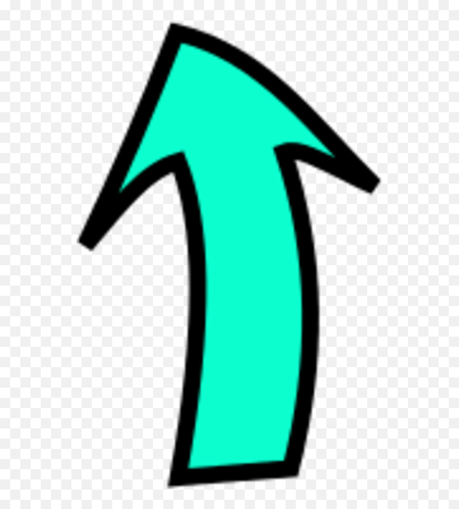 Arrow Pointing Up - Vector Clip Art Arrow Pointing Up Clipart Curved Arrow Png Emoji,Up Clipart