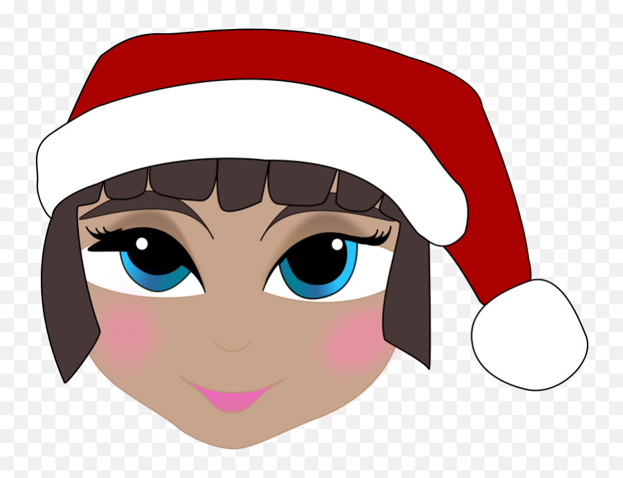 Free Clipart Christmas Elf Anime Pixabella - Hello Emoji,Anime Clipart