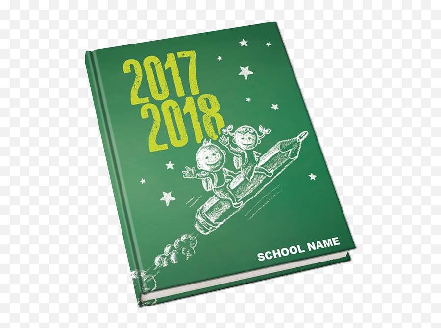 Blast Off Yearbook Cover Yearbook - Book Cover Emoji,Yearbook Clipart