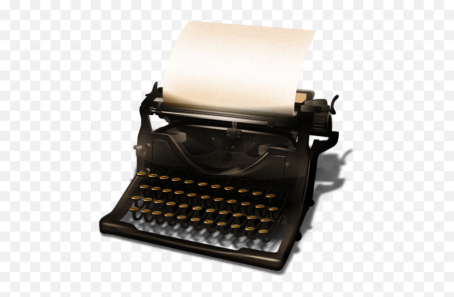 Typewriter Png Picture Png Svg Clip - Old Typewriter Transparent Png Emoji,Typewriter Clipart