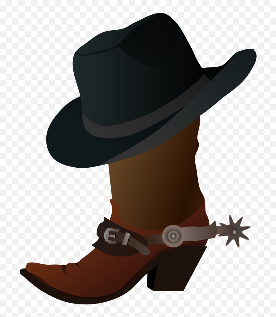 Cowboy Hat Clipart - Cowboy Boot Clip Art Emoji,Cowboy Hat Clipart