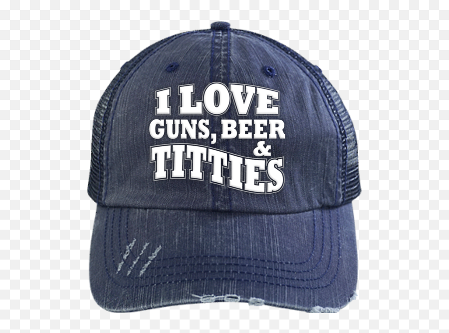 Funny Hat Png - I Love Guns Beer And Titties Caps Unisex Emoji,Cap Png