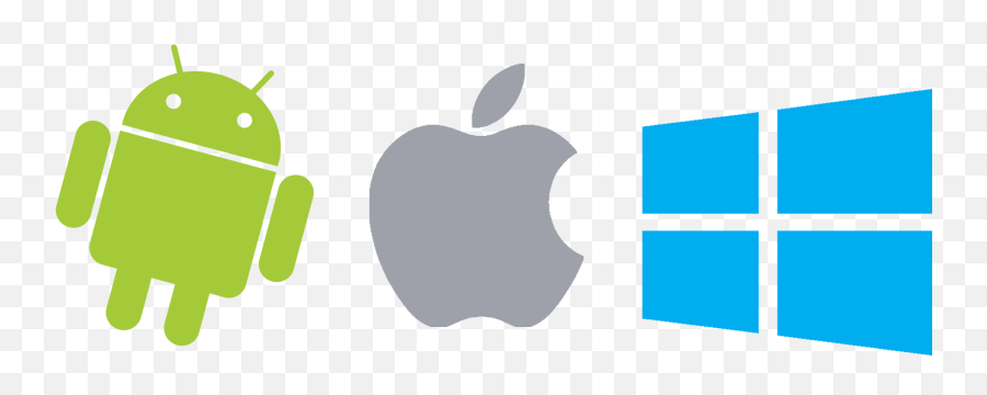 Android - Android Apple Y Windows Emoji,Windows Logo