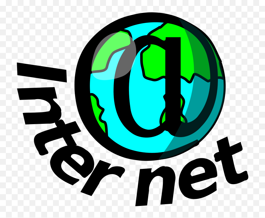 Download Hd Internet Logo Clipground - Surfing Net Png Logo Internet Emoji,Internet Logo