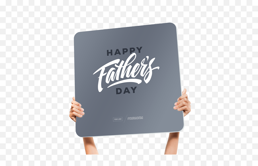 Fun Handheld Church Welcome Signs - Language Emoji,Fathers Day Logo