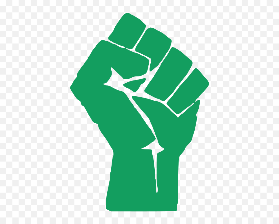 Political Fist Free On Clipart - Full Size Clipart 2664022 Green Fist Png Emoji,Fist Clipart