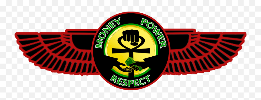Money Power Respect - Winged Sun Disk Emoji,Money Logos