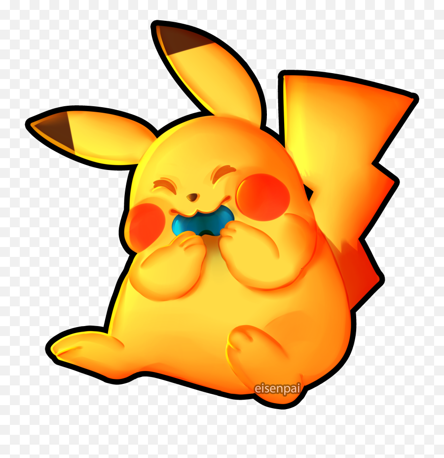 Pokemon Pikachu By Eisenpai On Newgrounds Emoji,Cute Pikachu Png