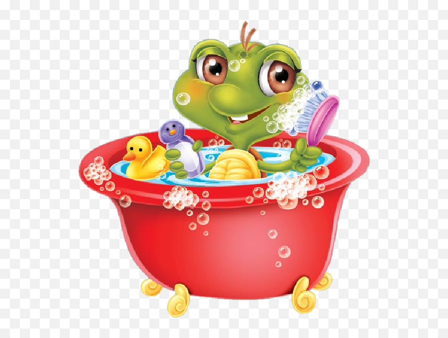 Download Sauna Clipart 4th July - Turtle In Bath Cartoon Emoji,Tub Clipart