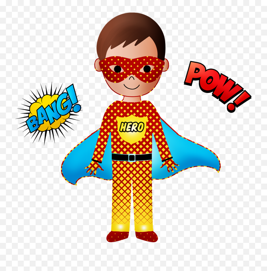 Superhero Boy Zap - Free Image On Pixabay Emoji,Brave Clipart