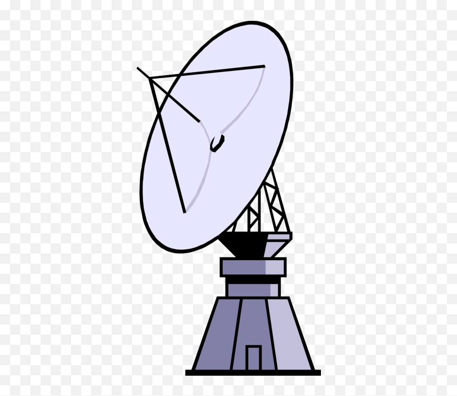 Satellite Dish Parabolic Antenna - Vector Image Emoji,Antenna Clipart