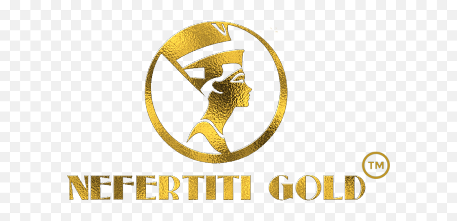 Nefertiti Gold - Language Emoji,Gold Logo