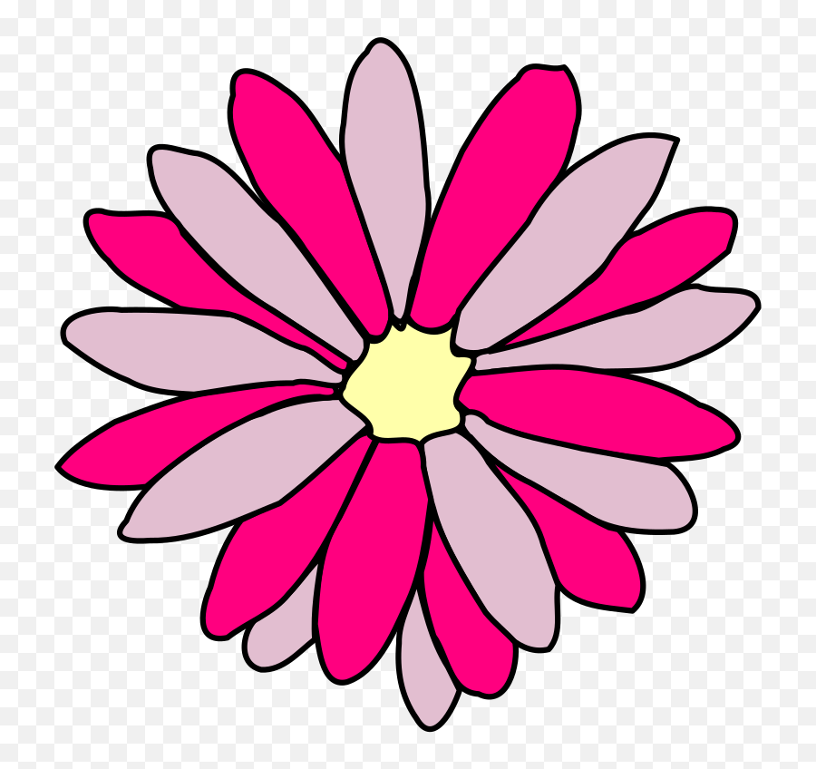 Vector Library Library Daisy Flower Clipart - Red Flower Girly Emoji,Flower Clipart