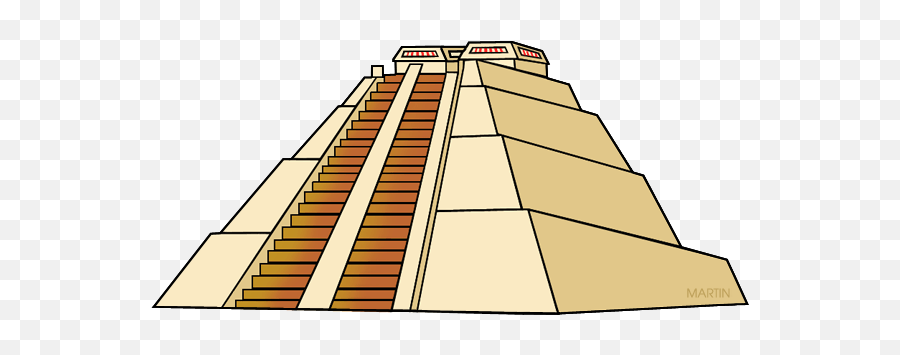 Phillip Martin Aztec Pyramid - Aztec Pyramid Clipart Emoji,Pyramid Clipart