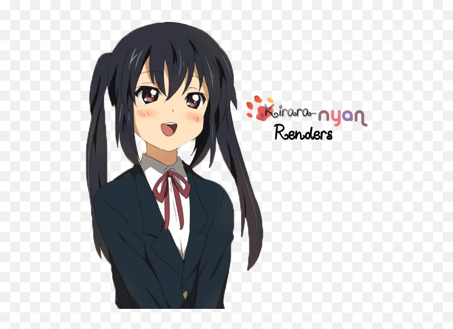 Anime Blush - Azusa Nakano Render Png Download Original Azusa Nakano Render Emoji,Anime Blush Png
