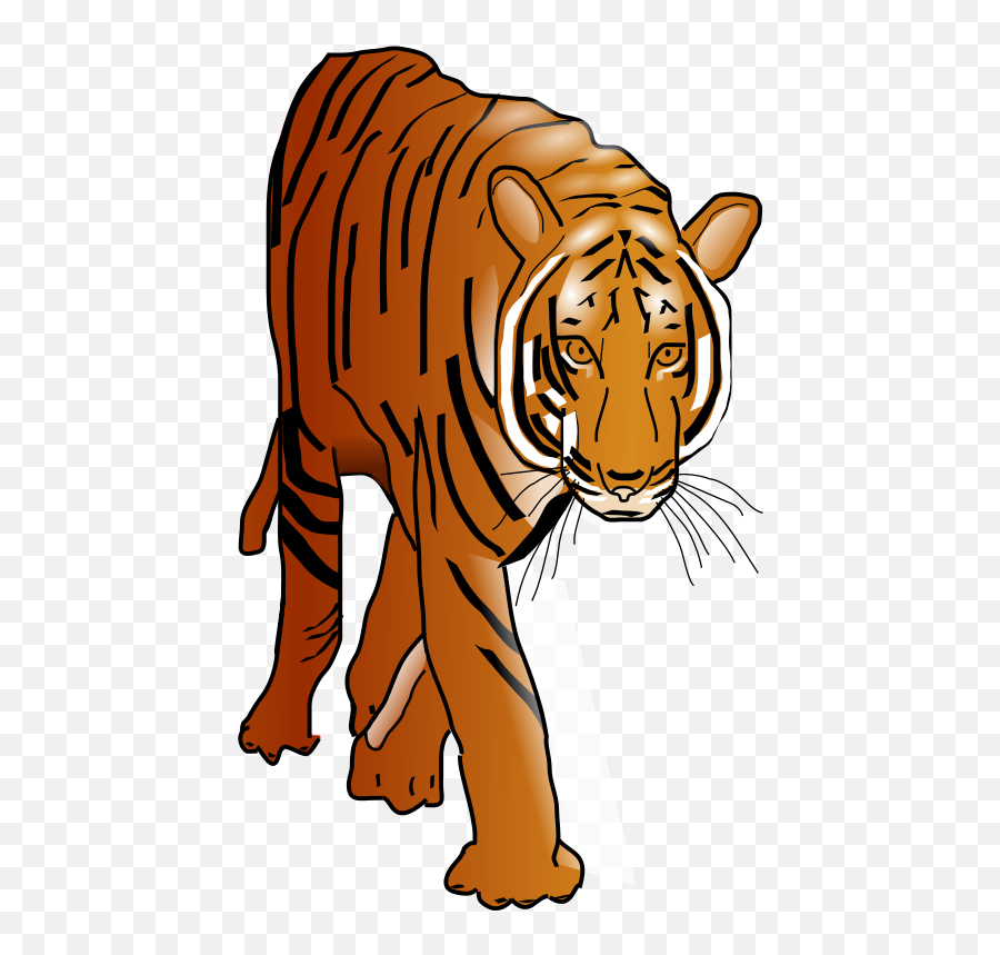 Tiger Clipart 2 - Tiger Clip Art Emoji,Tiger Clipart