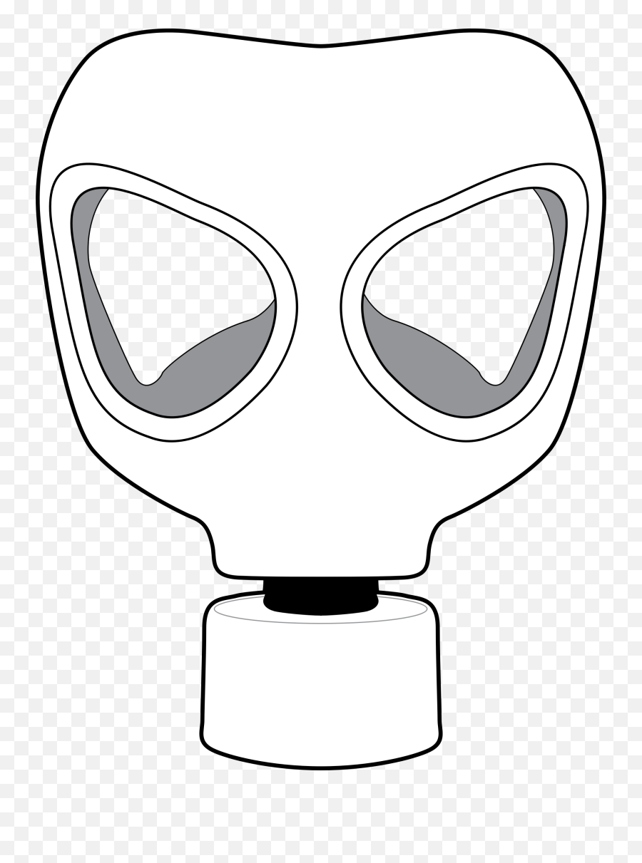 Gas Mask Png Svg Clip Art For Web - Download Clip Art Png Gas Mask Cartoon Outline Emoji,Gas Clipart