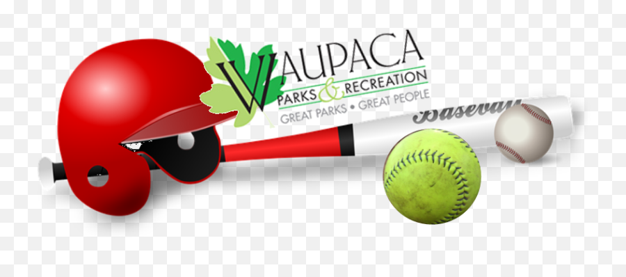 Baseball - Softball Registration U2013 Waupaca Parks U0026 Recreation Emoji,Softball Png