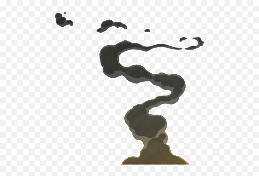 Smoke B - Stylized 3d Effect Flippednormals Ink Emoji,Cartoon Smoke Png